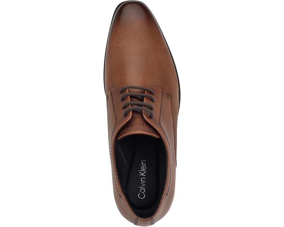 Оксфорды Calvin Klein Dearl, цвет Medium Brown Leather — фото 2
