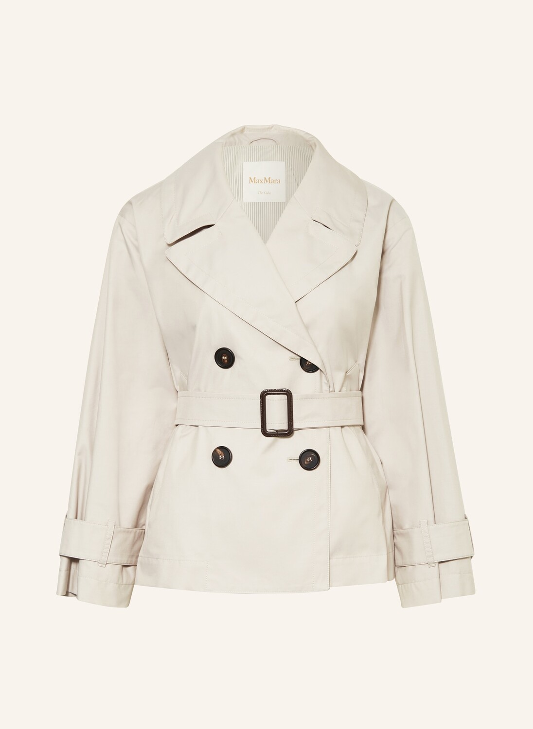 

Куртка Canban JTrench Max Mara The Cube, экрю