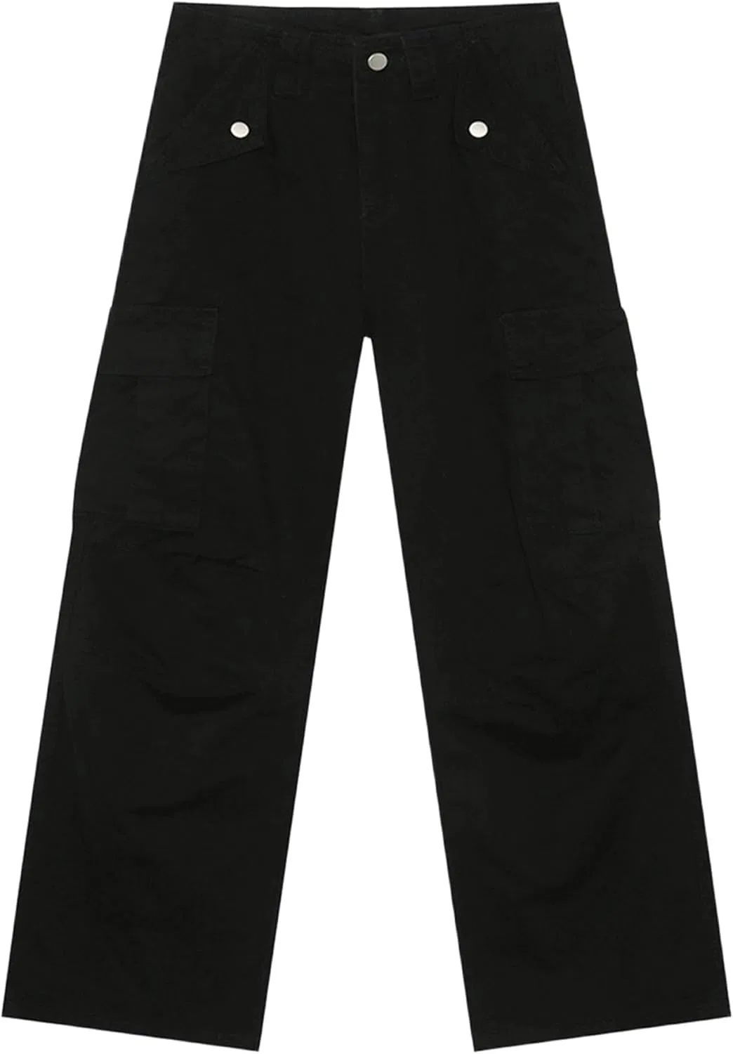 Рабочие брюки, свободные, Black 2