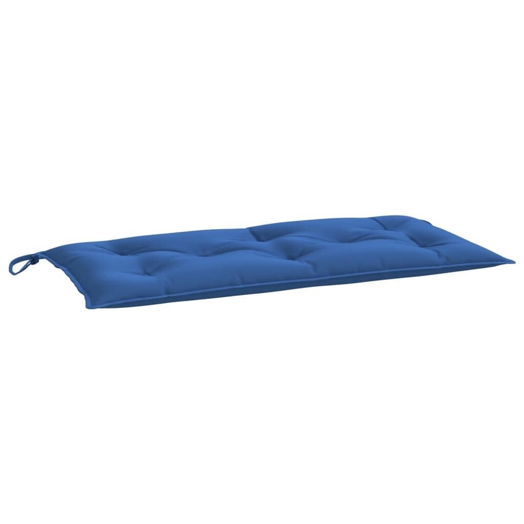 

VidaXL Подушка для садовой скамейки Синий 110x50x7 см ткань Оксфорд