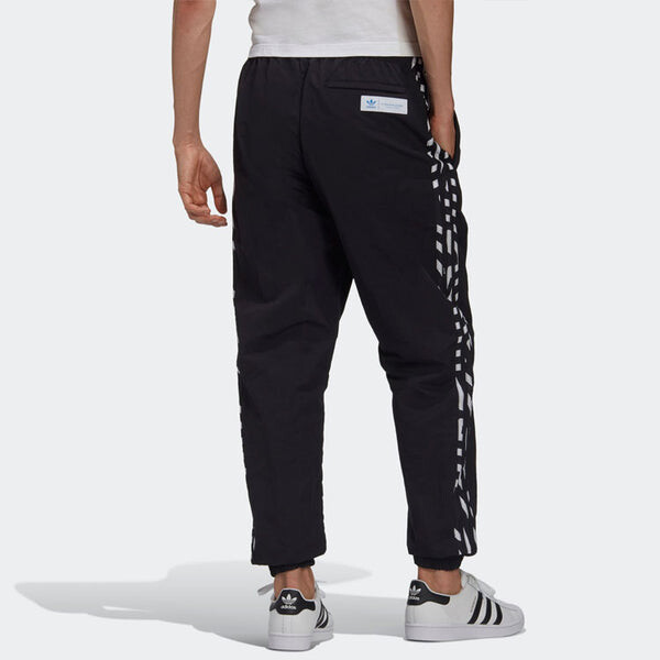 Спортивные штаны Men's adidas originals x Takahashi Riko Crossover Solid Color Sports Pants/Trousers/Joggers Black, мультиколор — фото 4