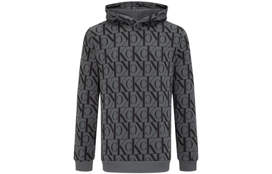 

Мужская толстовка Calvin Klein, цвет Black on gray