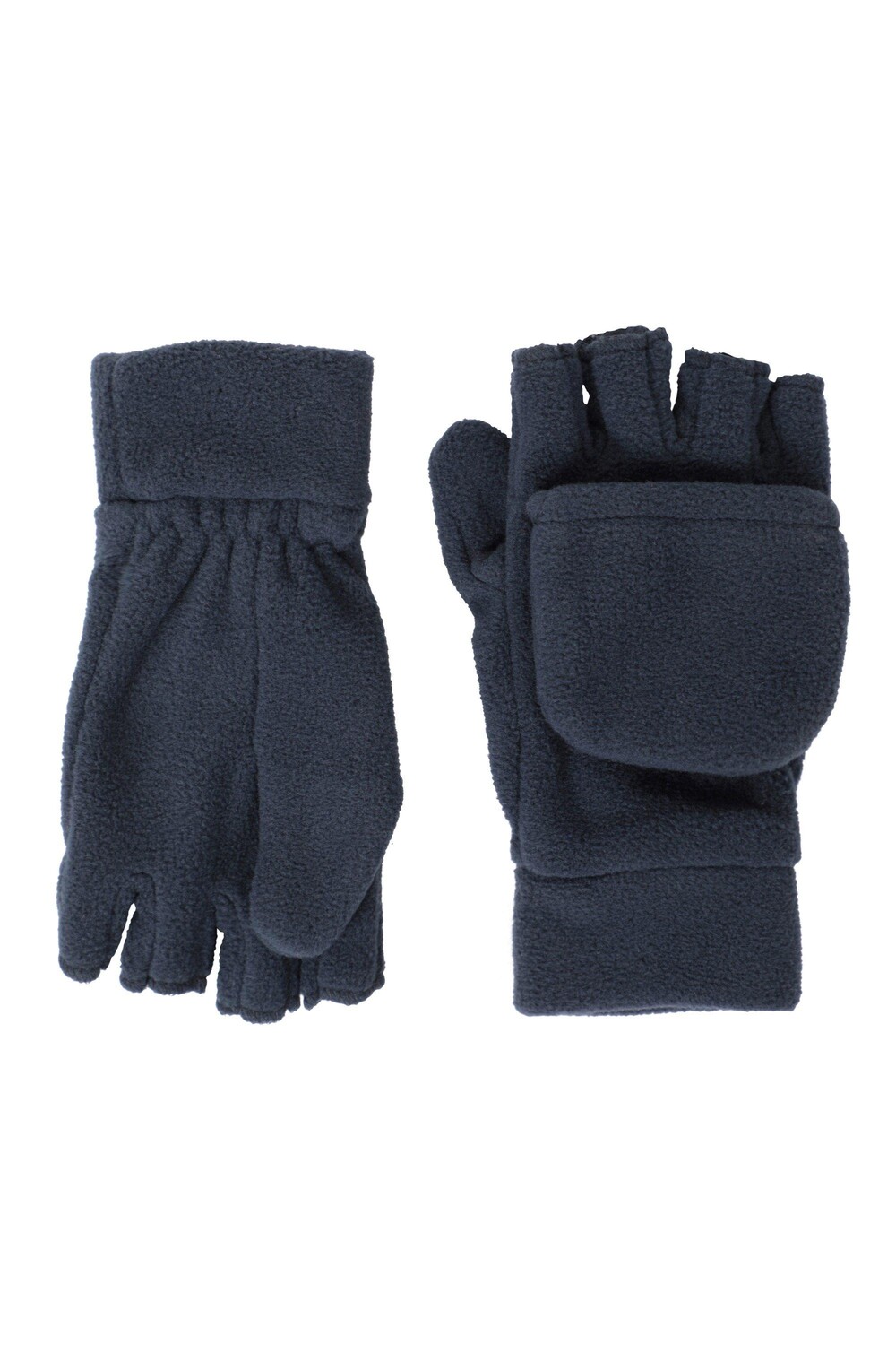 

Зимние теплые флисовые перчатки без пальцев Mountain Warehouse, синий