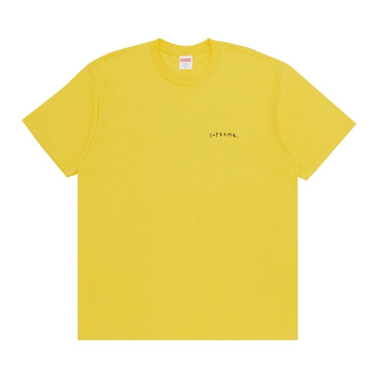 

Футболка Supreme Ying Yang 'Yellow', желтый