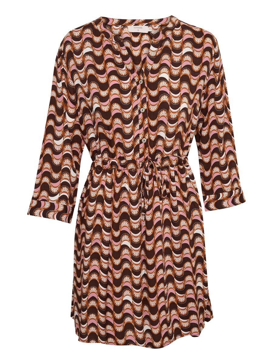 

Мини платье Cream Dress Runa, цвет caramel/chocolate