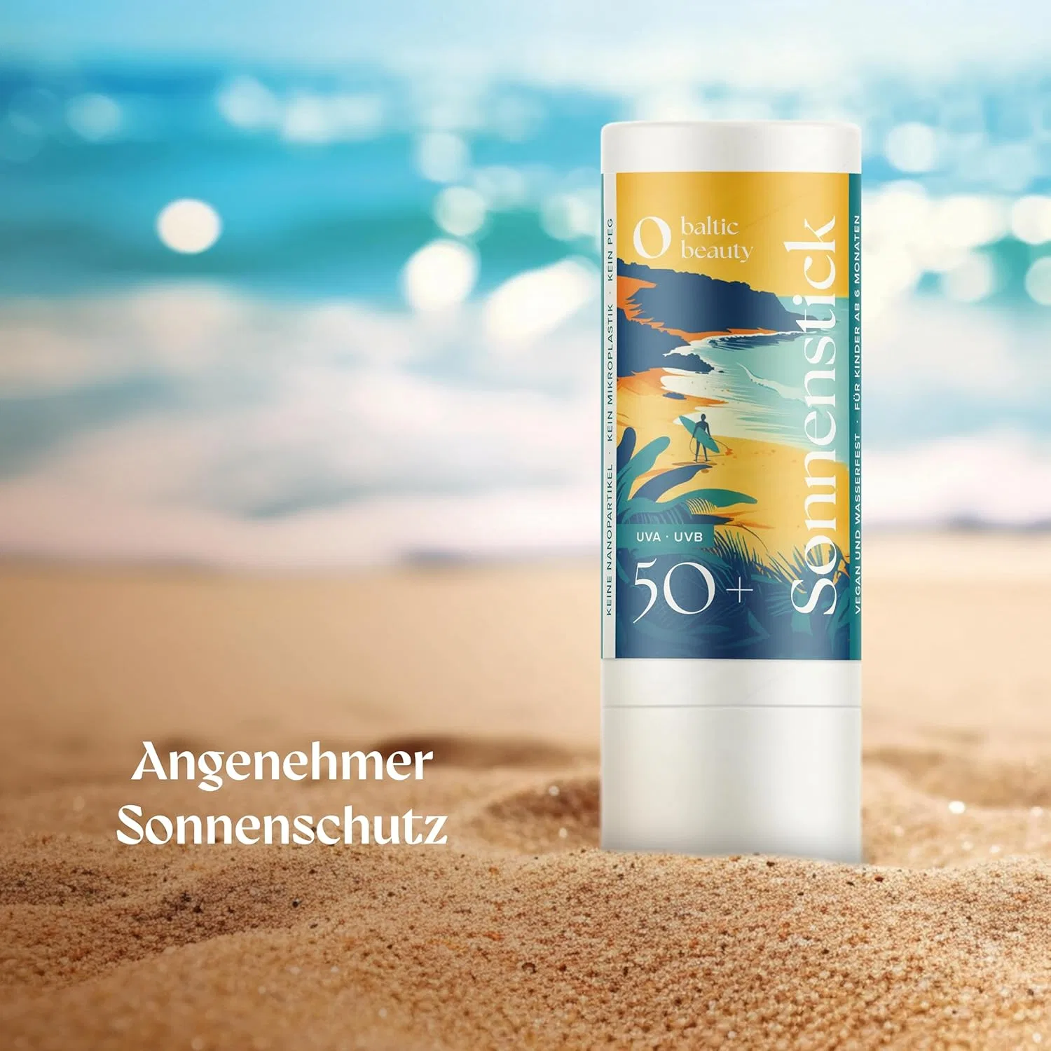 Солнцезащитный стик Premium SunCare Summer Edition SPF50+ Baltic Beauty — фото 3