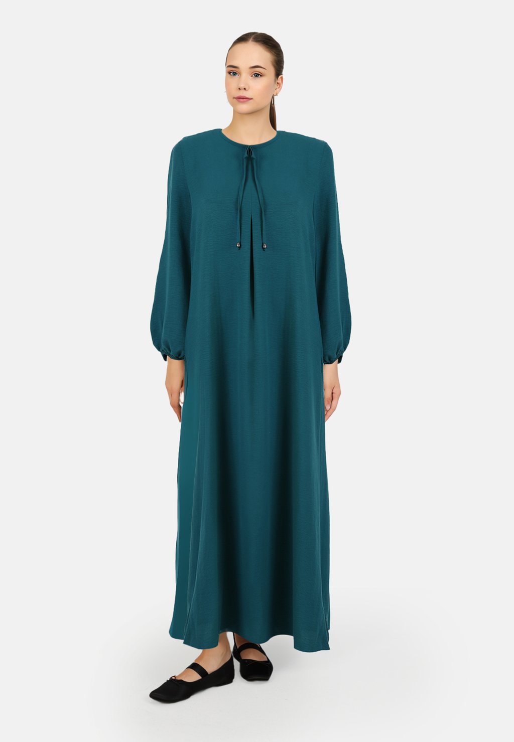 

Платье макси MODEST - REFKA Modanisa, синий