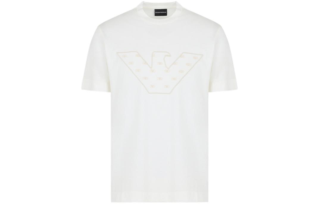 EMPORIO ARMANI Футболка мужская Vanilla White — фото 3
