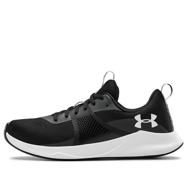 Кроссовки charged aurora 'black white' Under Armour, черный