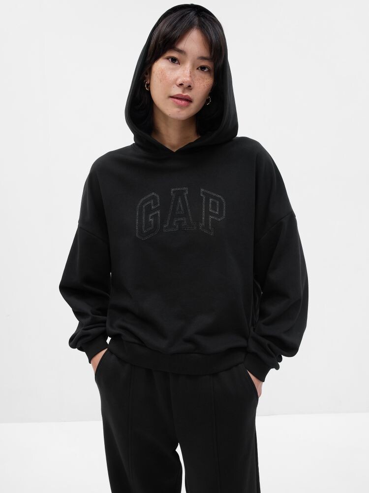 

Худи с логотипом Gap, черный