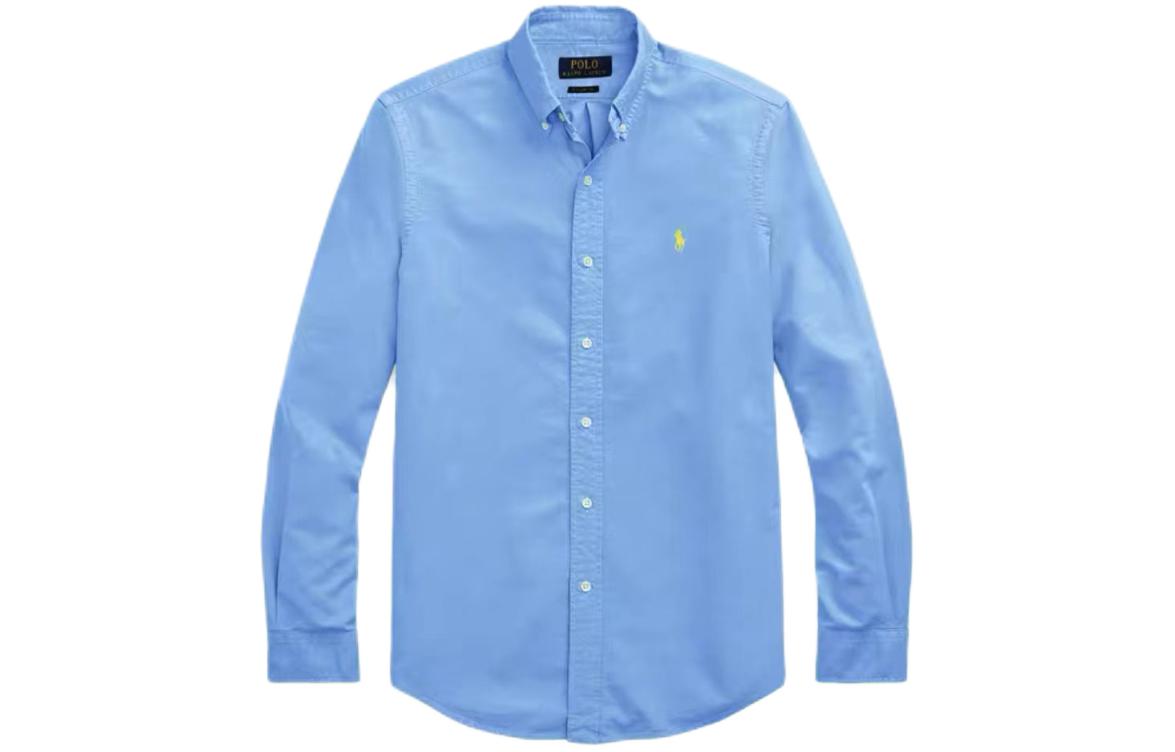

Длинный рукав Оксфордская рубашка Polo Ralph Lauren, Синий