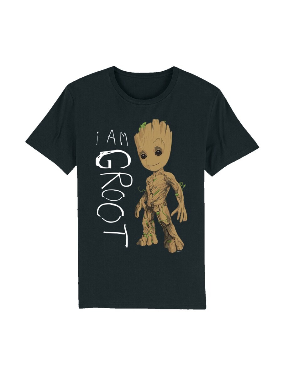 

Классическая футболка F4NT4STIC Shirt Marvel Guardians of the Galaxy Ich bin Groot, черный