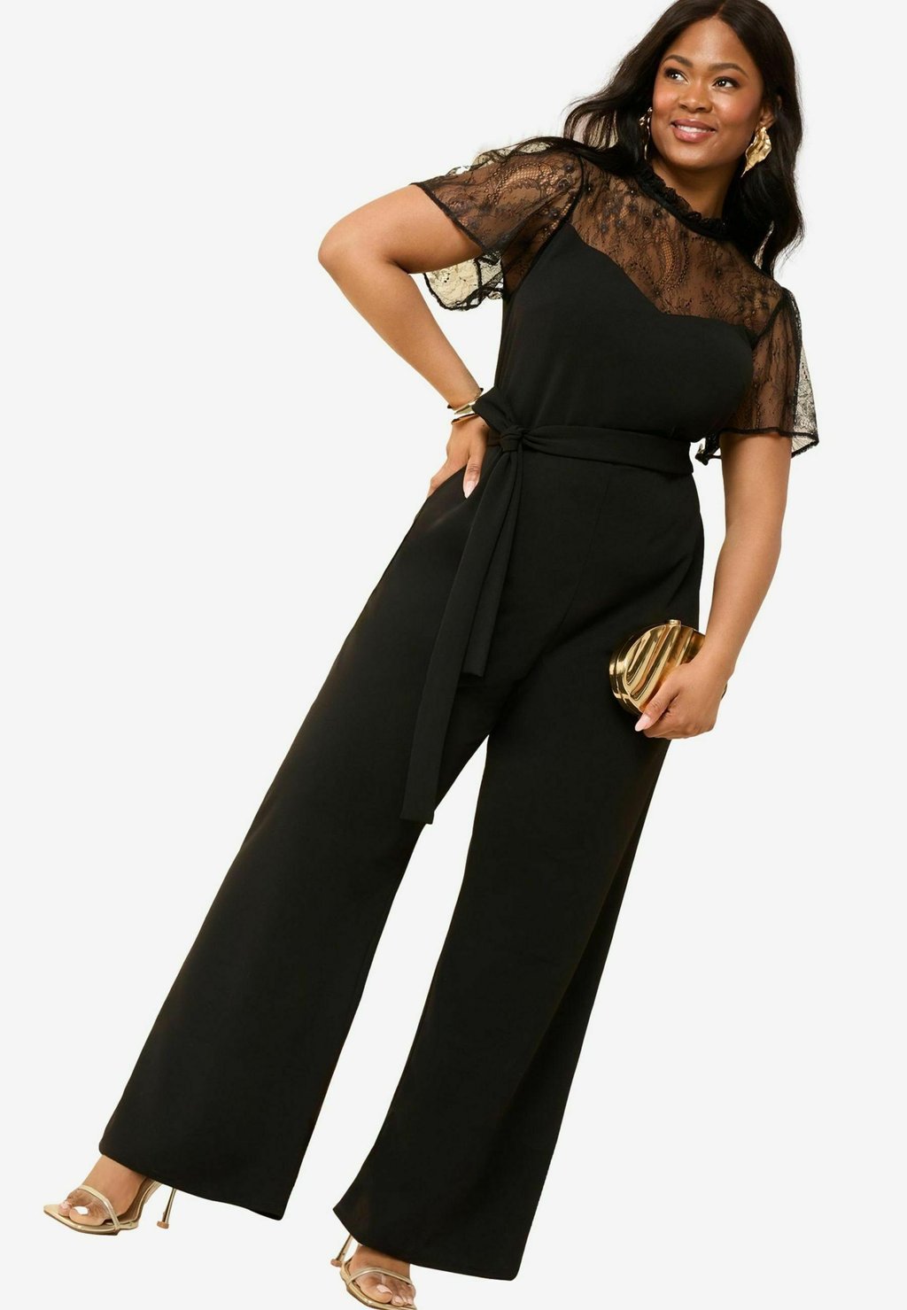 

Комбинезон REGULAR FIT - SHORT SLEEVE CURVE Friends Like These, черный