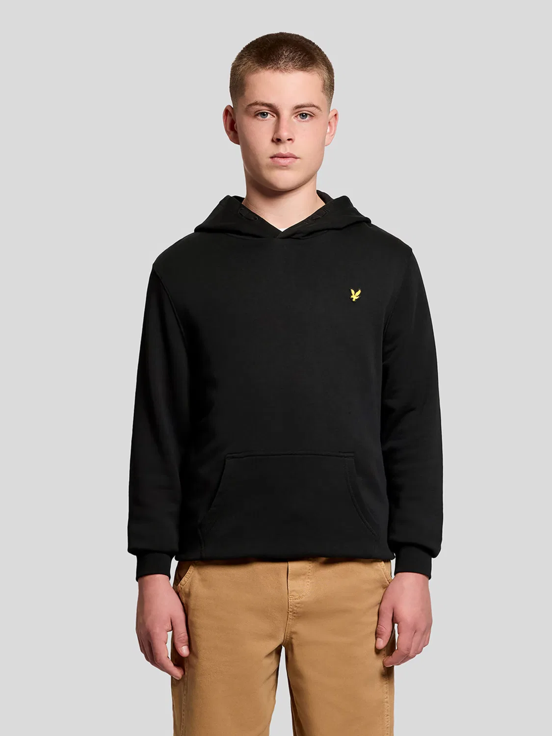 Толстовка Lyle & Scott, Black — фото 4