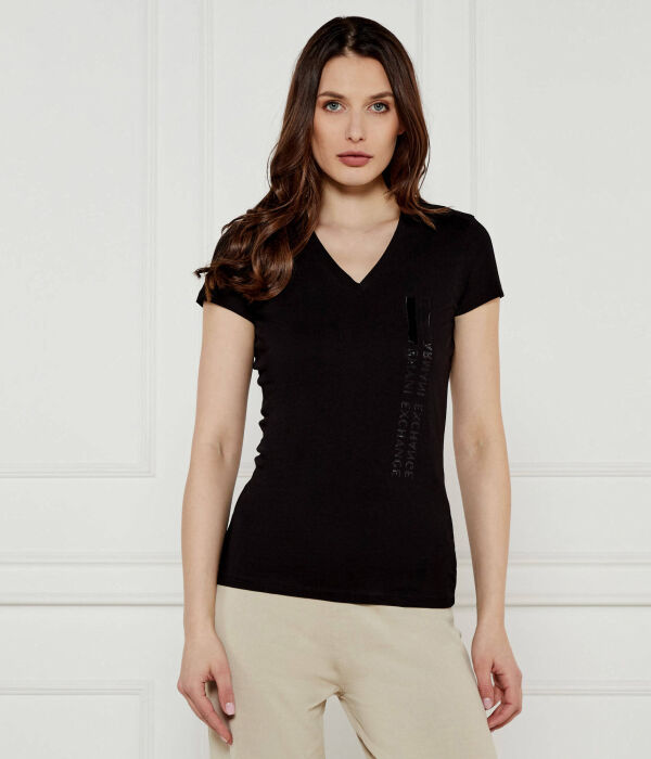 

Футболки Slim fit Armani Exchange, черный