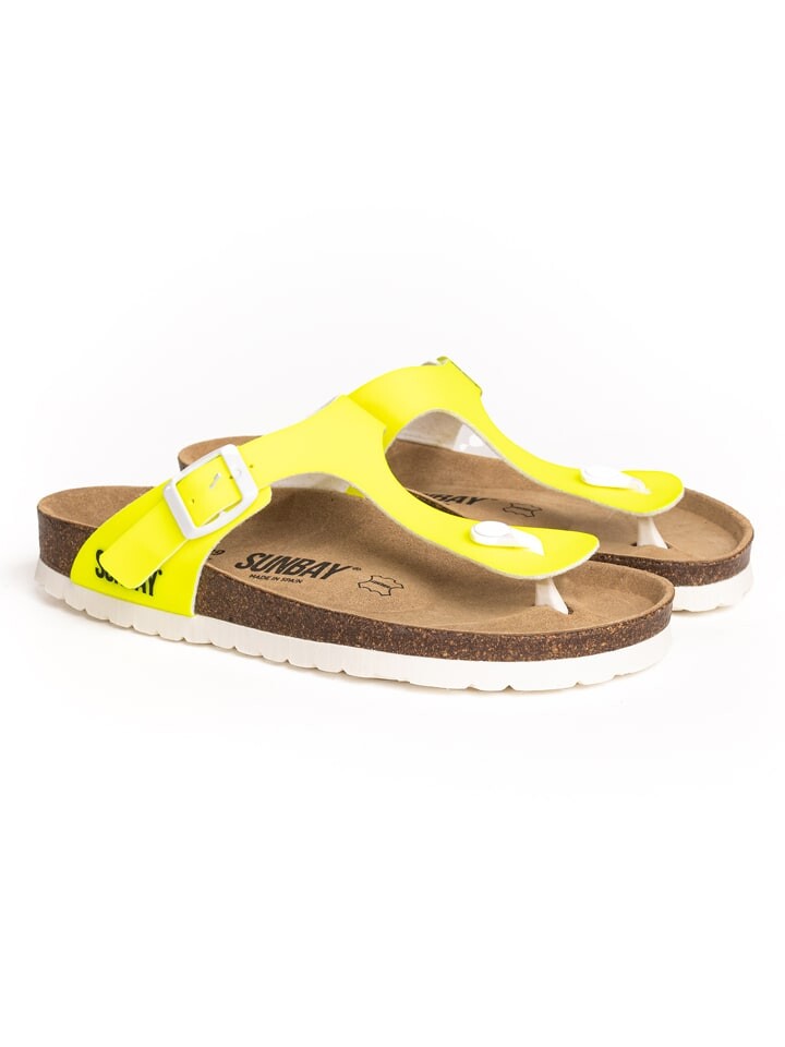Шлепанцы Sunbay Camelia, цвет neongelb