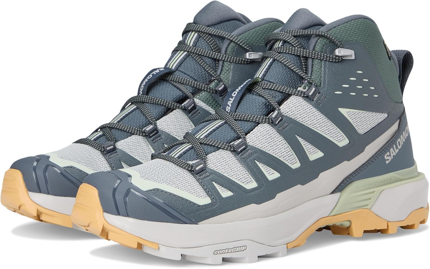 

Мужские кроссовки Salomon X Ultra 360 Edge Mid GTX, Gray Violet/Turbulence/Sea Foam