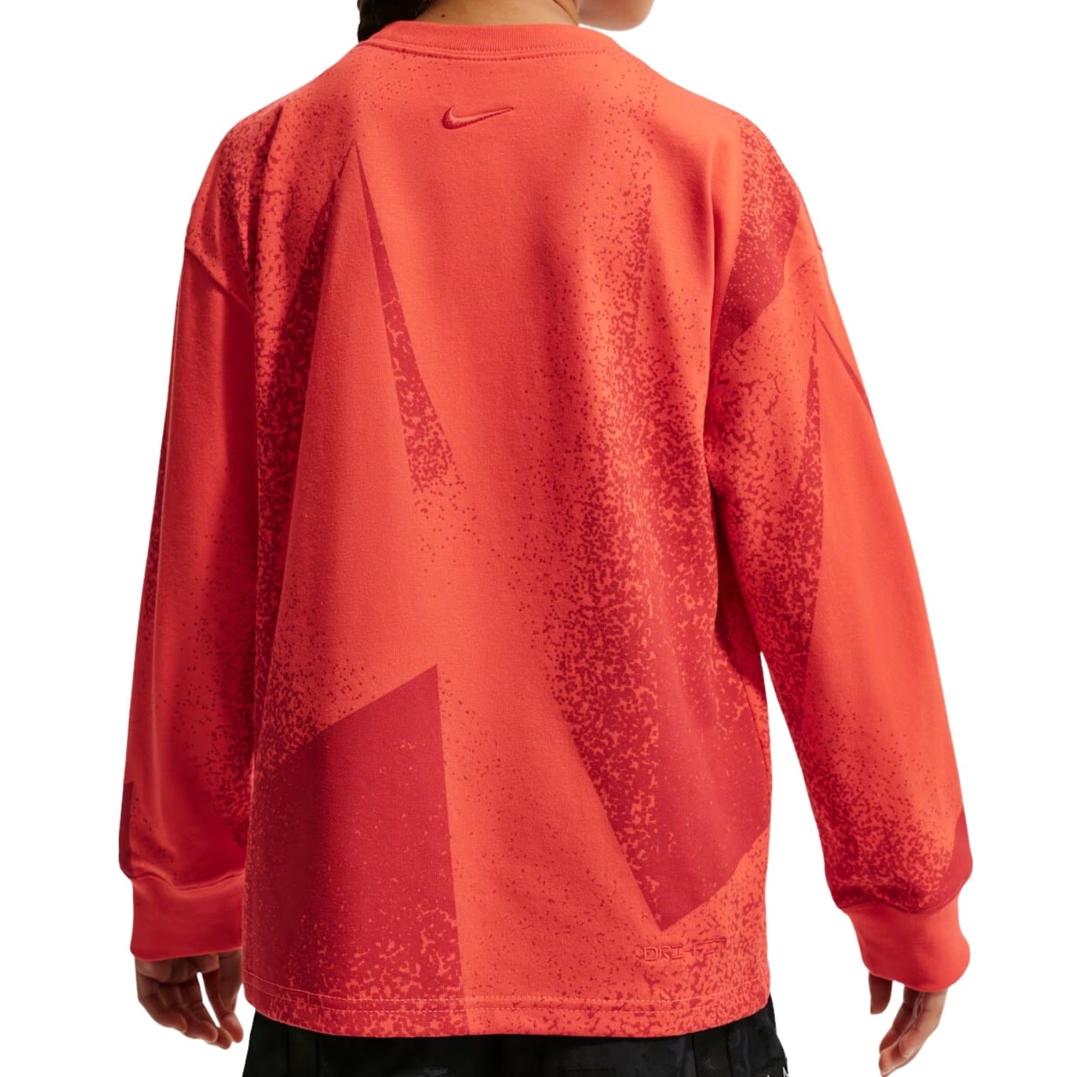 (GS) Футболка с длинными рукавами Nike Kobe Dri-FIT Max90, цвет «светло-малиновый» — фото 2