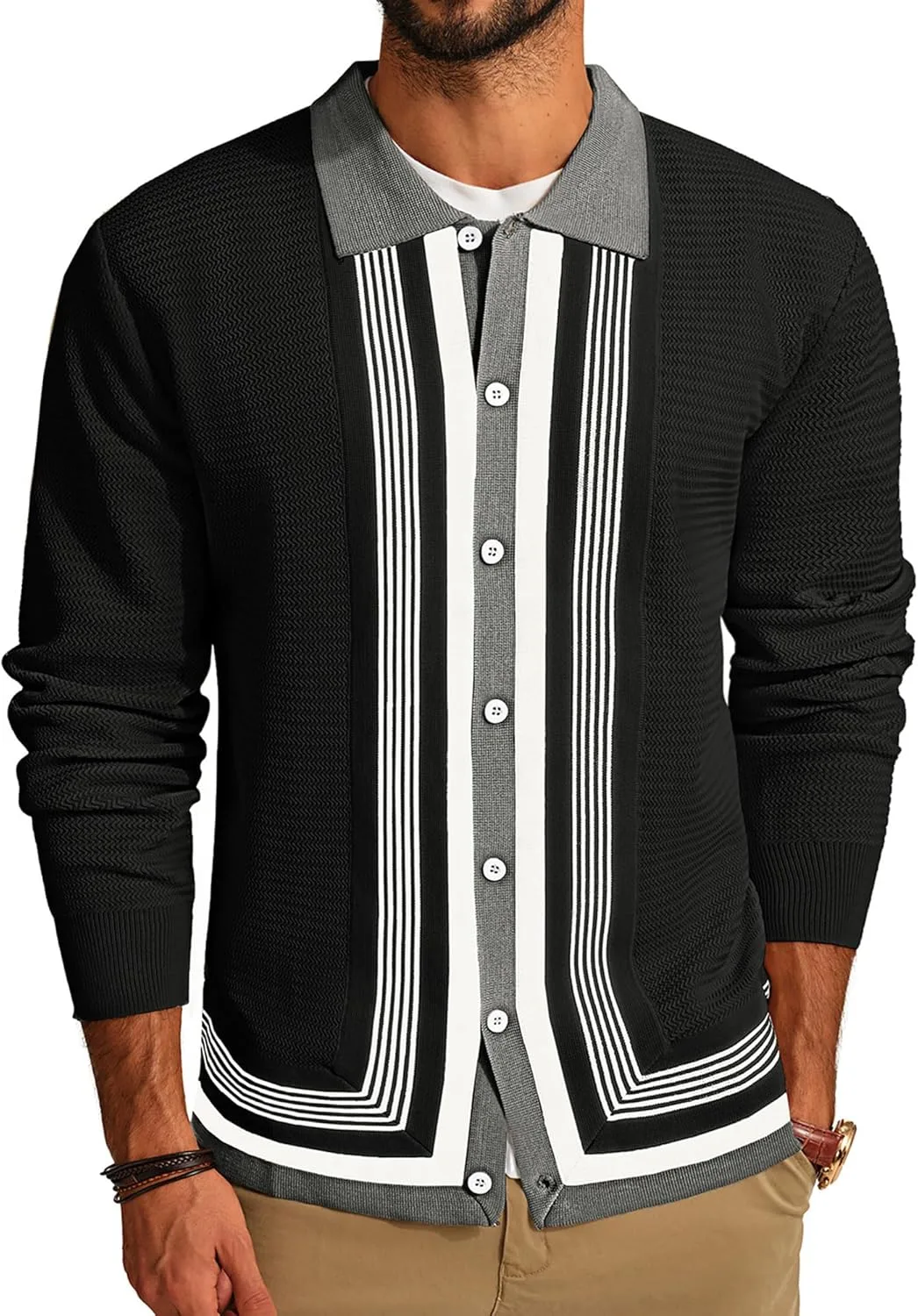 

PJ PAUL JONES мужская поло в полоску