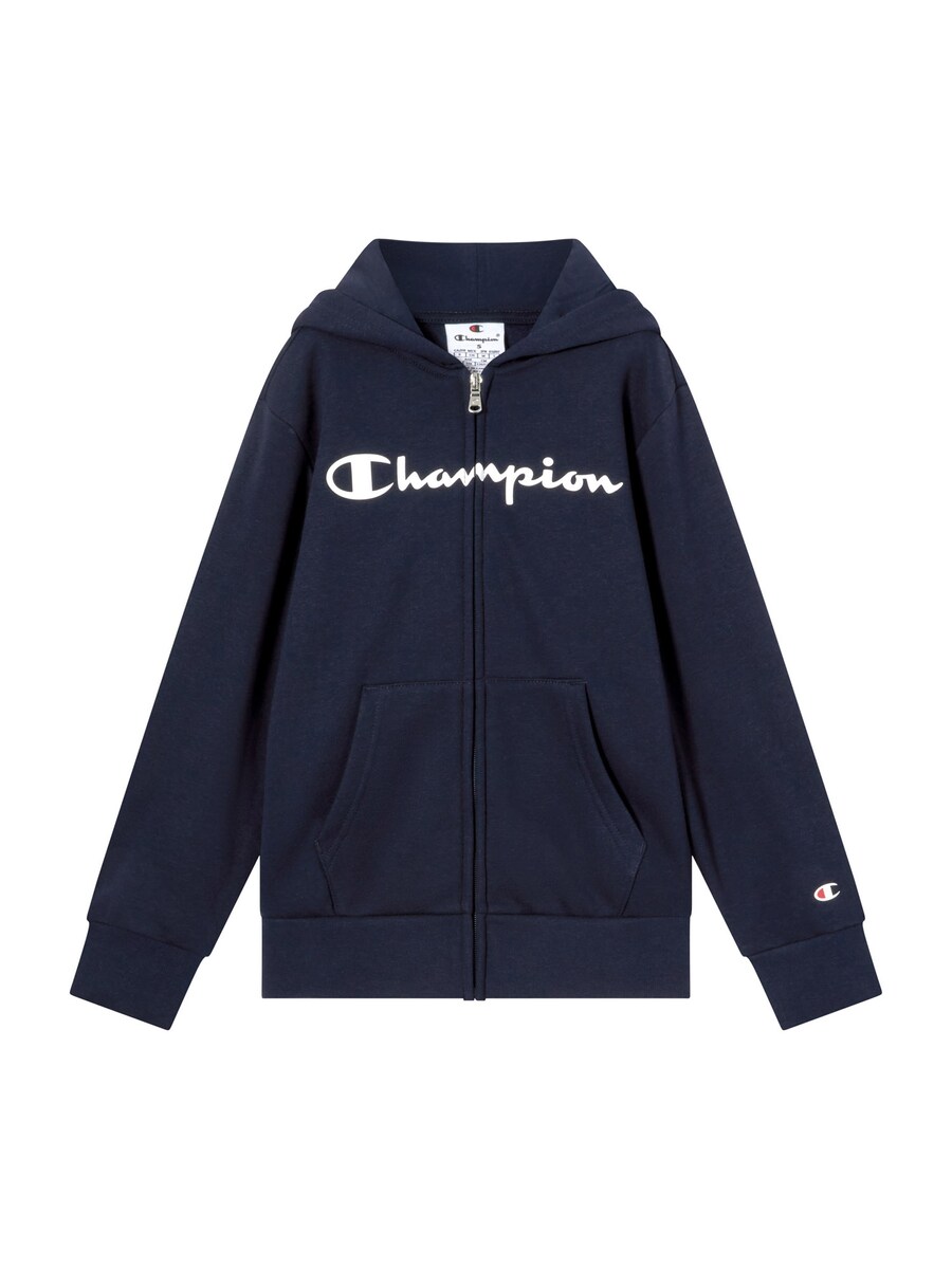 

Толстовка с капюшоном на молнии Champion Authentic Athletic Apparel, темно-синий