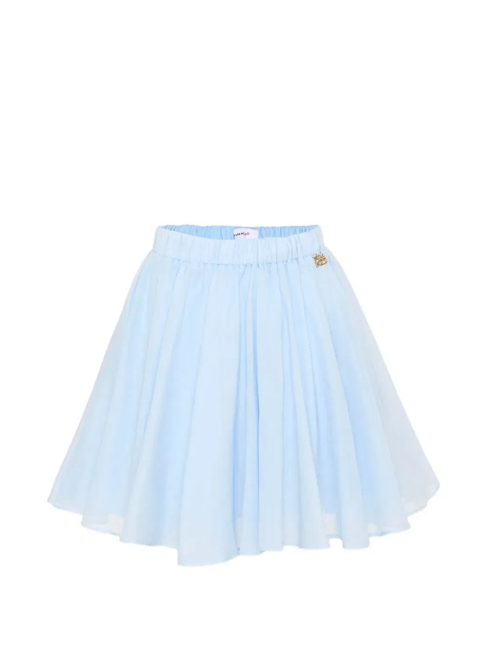 Юбка с логотипом Pinko Kids, синий