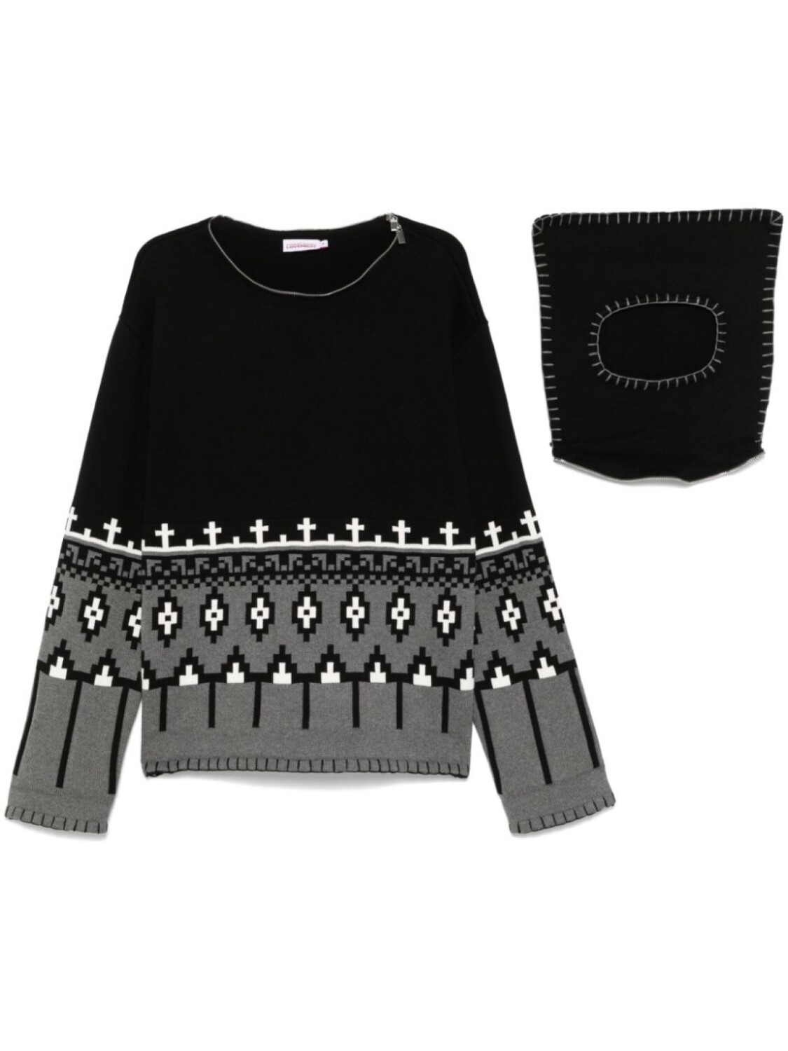

Свитер Boo Charles Jeffrey Loverboy, черный