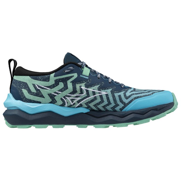 

Кроссовки для бега по пересеченной местности Wave Daichi 8 W Flax Black Blue wingteal - 6.5 Mizuno