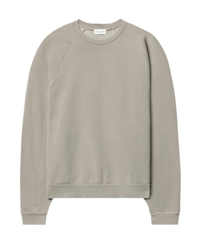 

Укороченная толстовка с рукавами реглан от Folsom John Elliott, бежевый