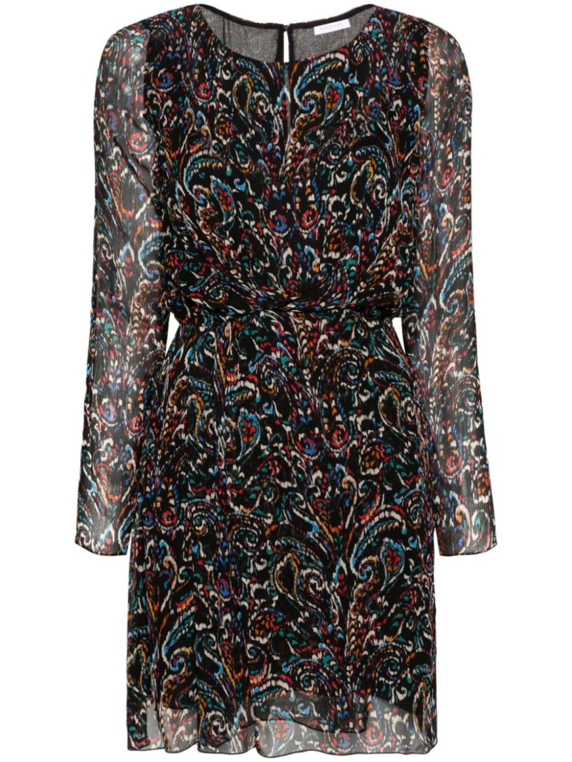 

Patrizia Pepe платье мини Paisley-Soul, черный