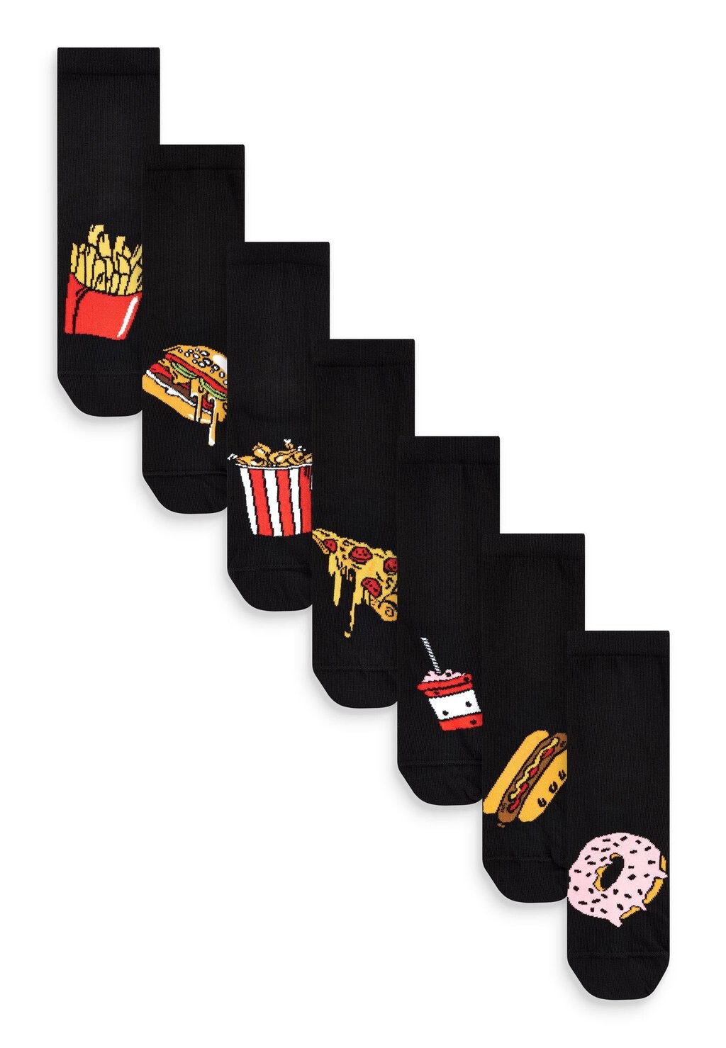 

Носки SEVEN PACK OLDER Next, цвет black food