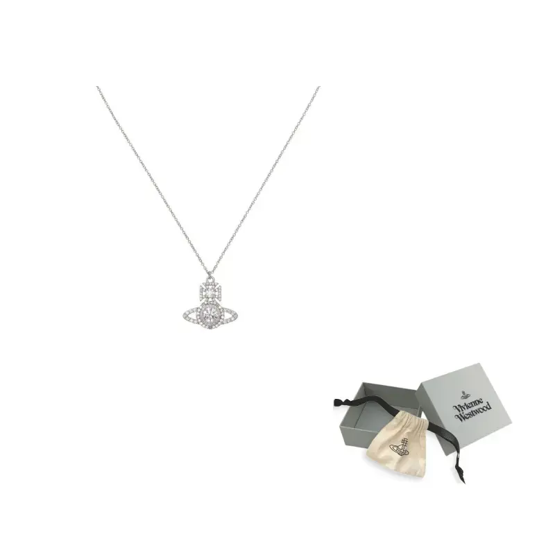 

Vivienne Westwood Серебряное ожерелье из латуни для мужчин Silver