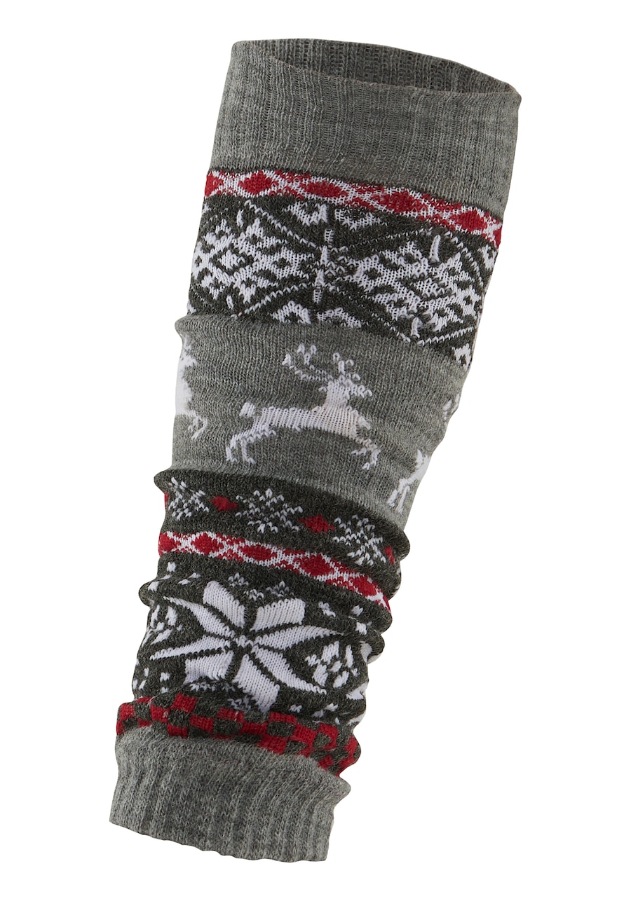 

Гетры для ног LAVANA, антрацит/светло-серый