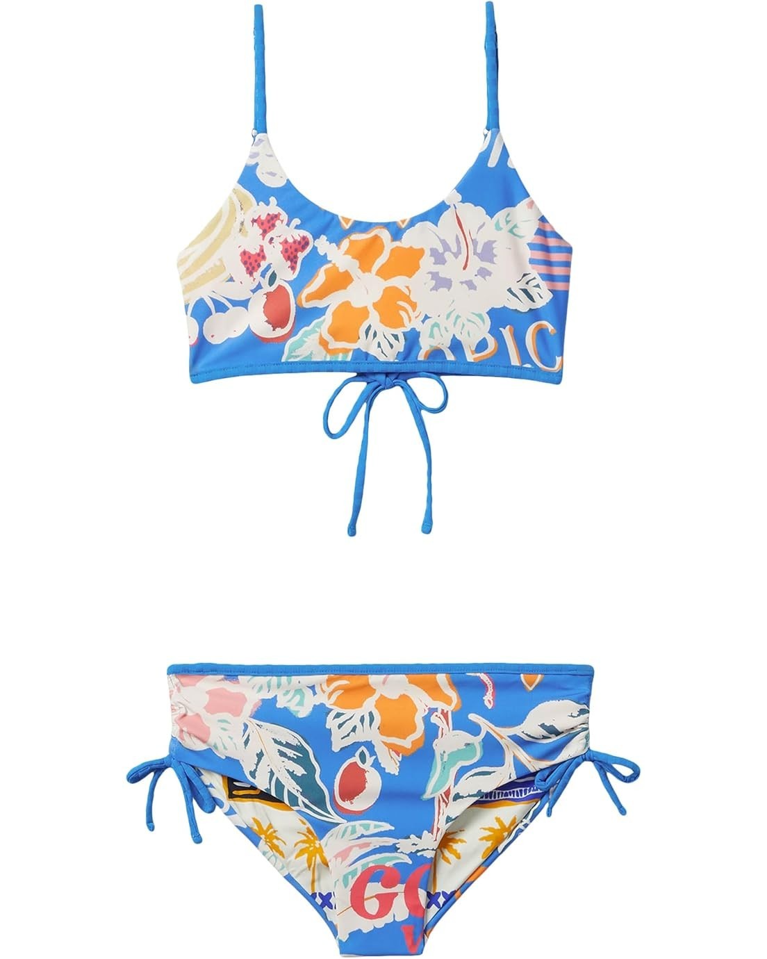 

Детский бикини-комплект Maaji Sunflower, синий, Tropical Bliss, эластичный купальник RED295