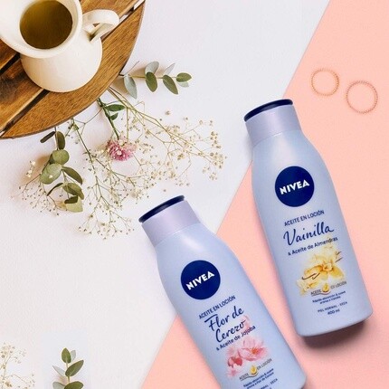 Масла для тела с вишневым цветом и маслом жожоба, Nivea — фото 3