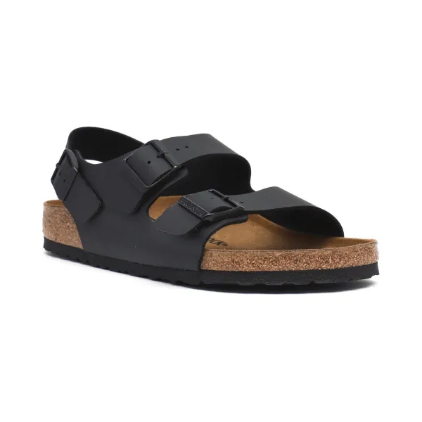 

Миланские босоножки с добавлением кожи. Birkenstock, черный