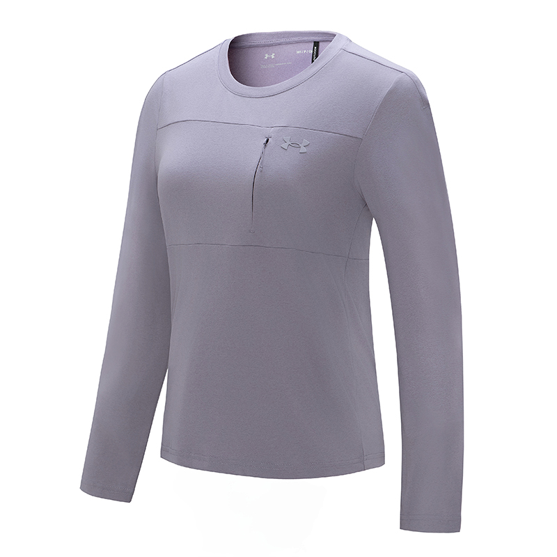 

Футболка с втачным рукавом Women's Under Armour, светло-серый