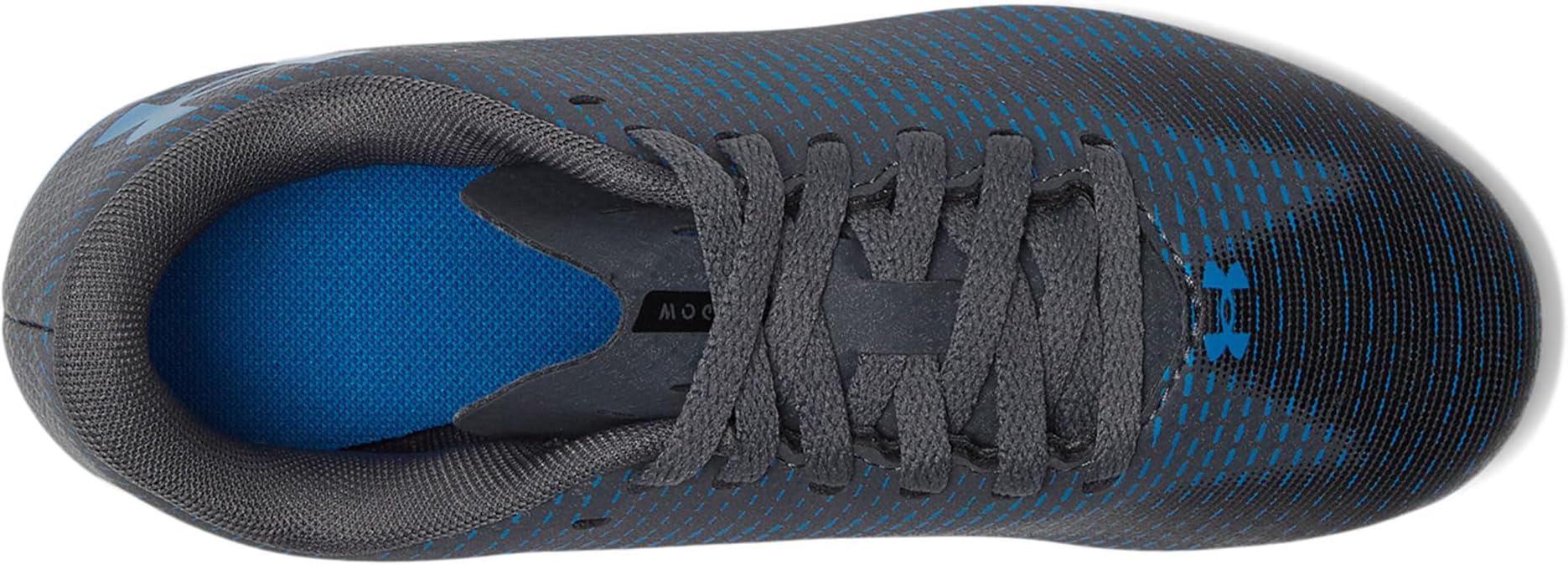 Кроссовки Under Armour Kids Shadow Select 3 Jr. Soccer Cleats, цвет Castlerock/Black/Blue Atlantis — фото 2