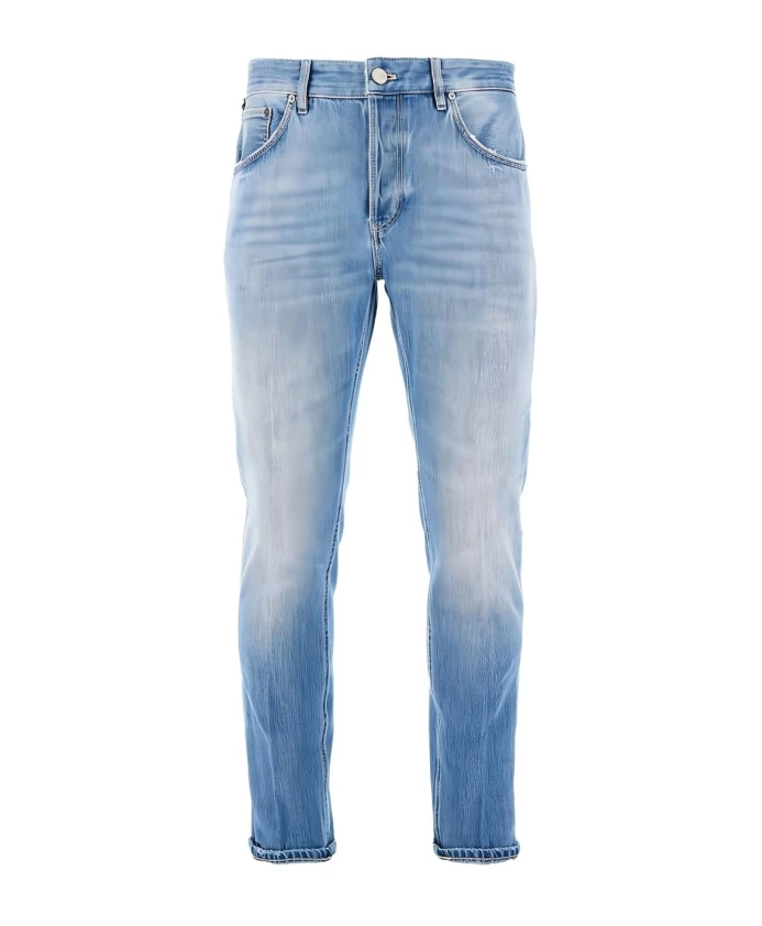 

Синие брюки цвета индиго с классическими карманами Pt Torino, синий