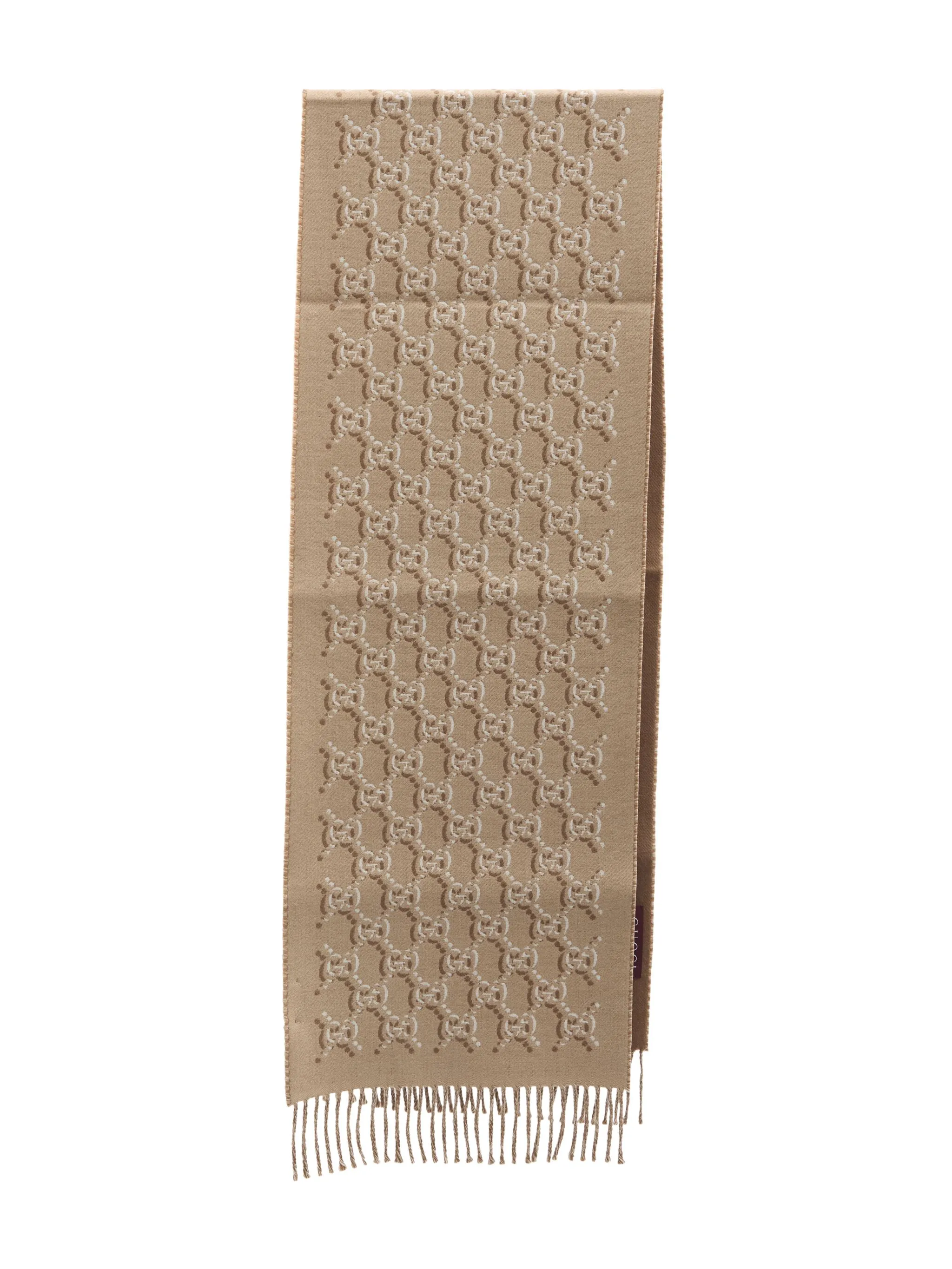 

Шарф GG Shadow Gucci, бежевый