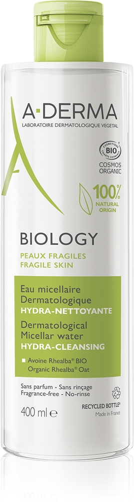 

Биологическая мицеллярная вода увлажняющая мицеллярная вода A-Derma, 400 мл