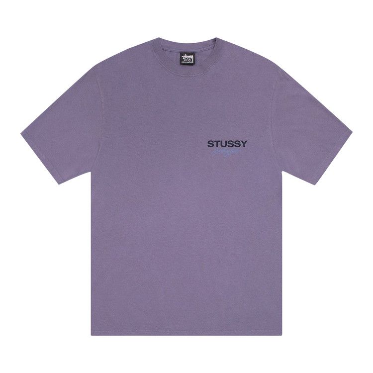 

Футболка Stussy Surf Club Tee Pigment Dyed, Grape