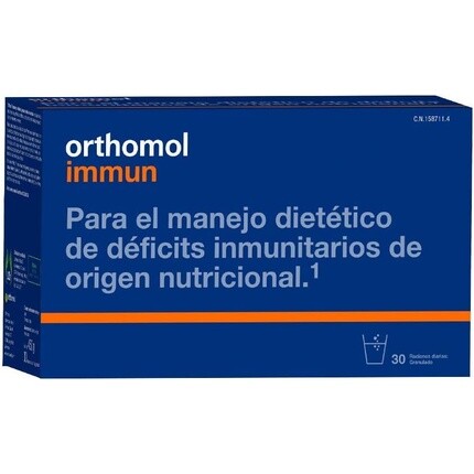 

Зернистый Иммун Стандартная Упаковка 30 Таблеток Orthomol