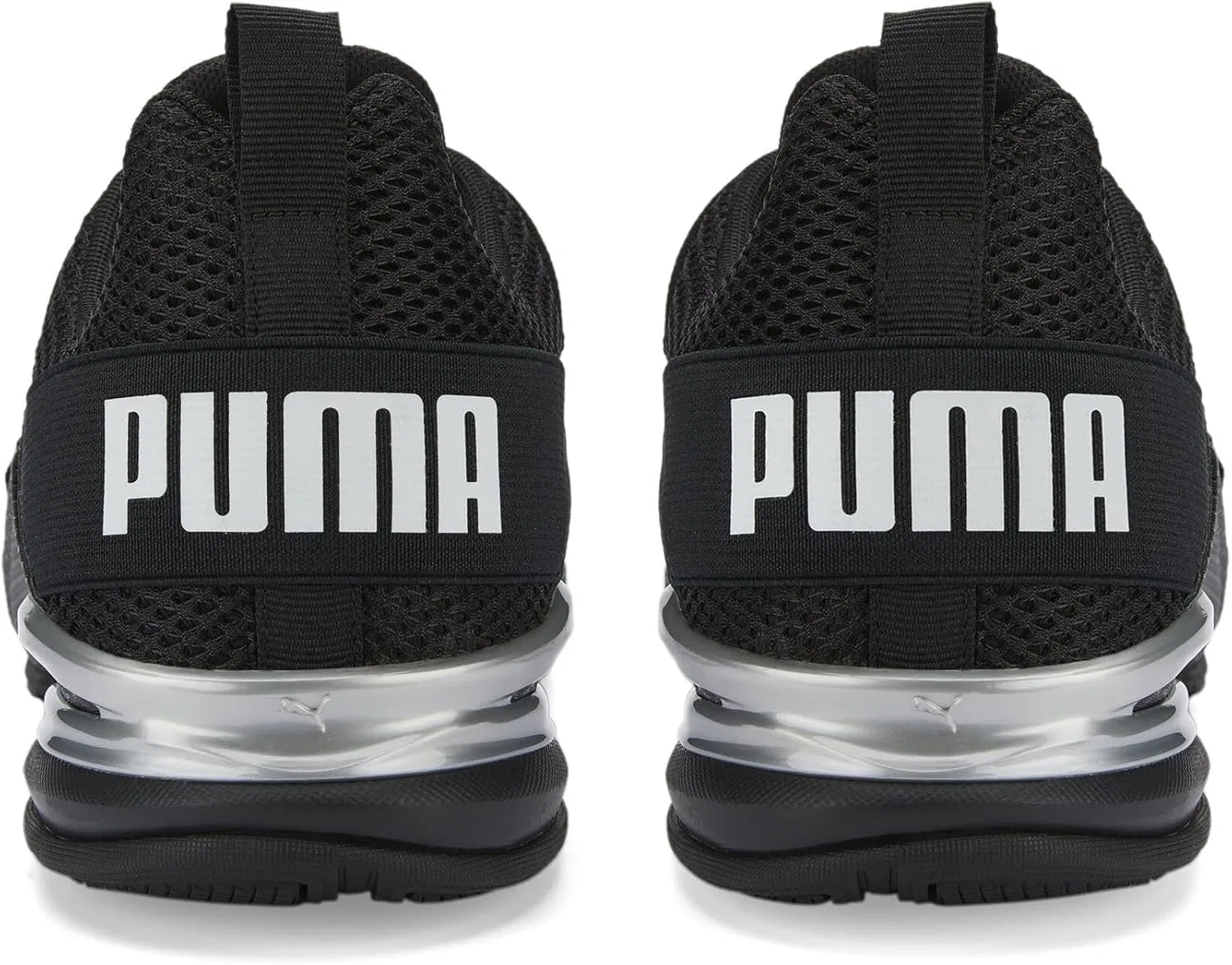 Мужские беговые кроссовки Puma Axelion Rip, Black Puma Black Puma Black Puma White — фото 2