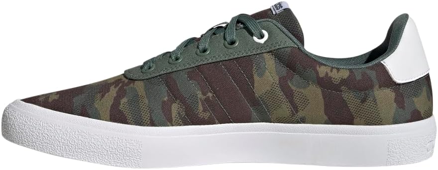 Мужские кроссовки Adidas Vulcraid3r, белый/зеленый — фото 4