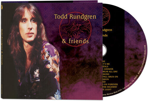 

CD диск Rundgren, Todd & Friends: Todd Rundgren & Friends