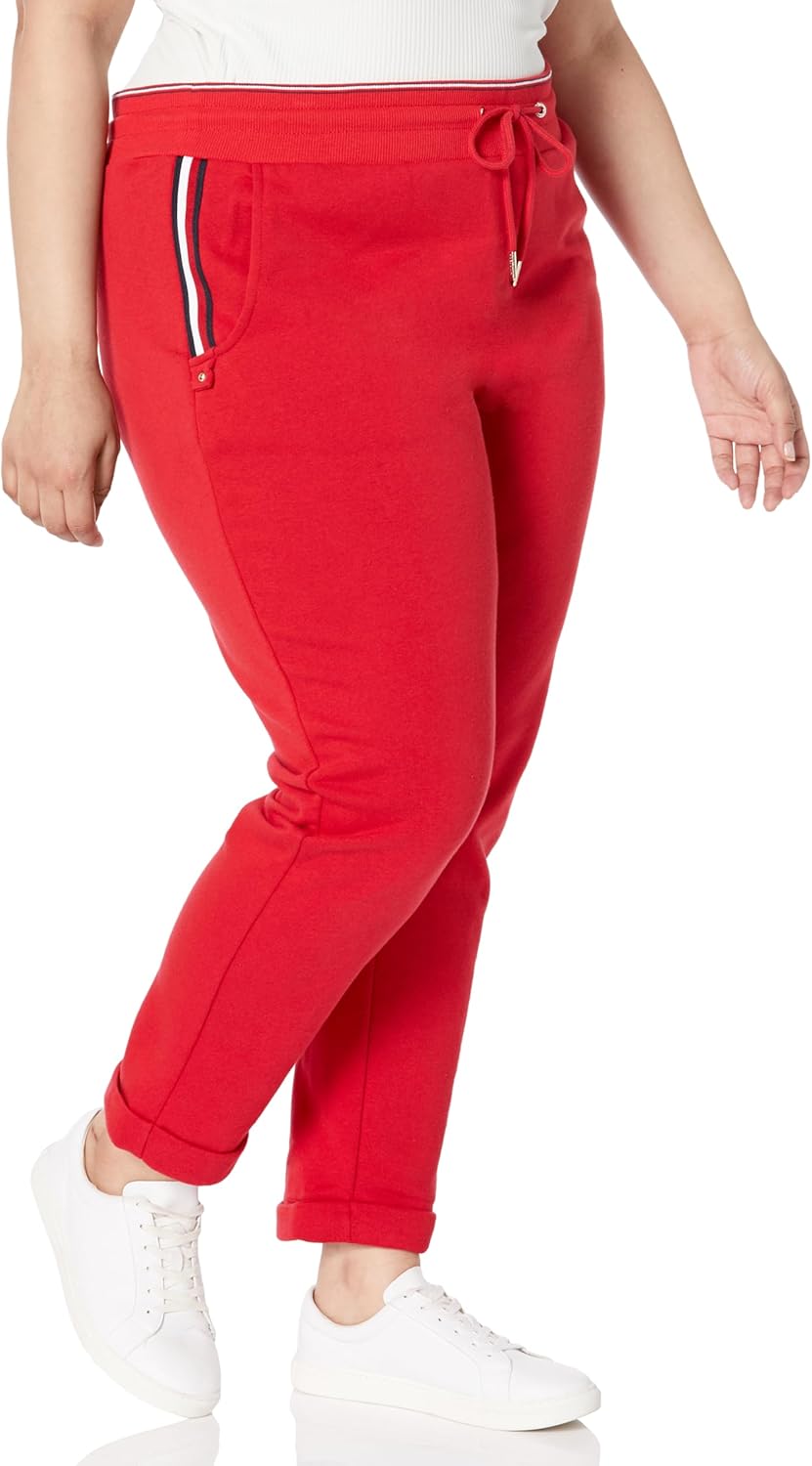 

Мягкие и удобные женские повседневные спортивные брюки Tommy Hilfiger, Scarlet