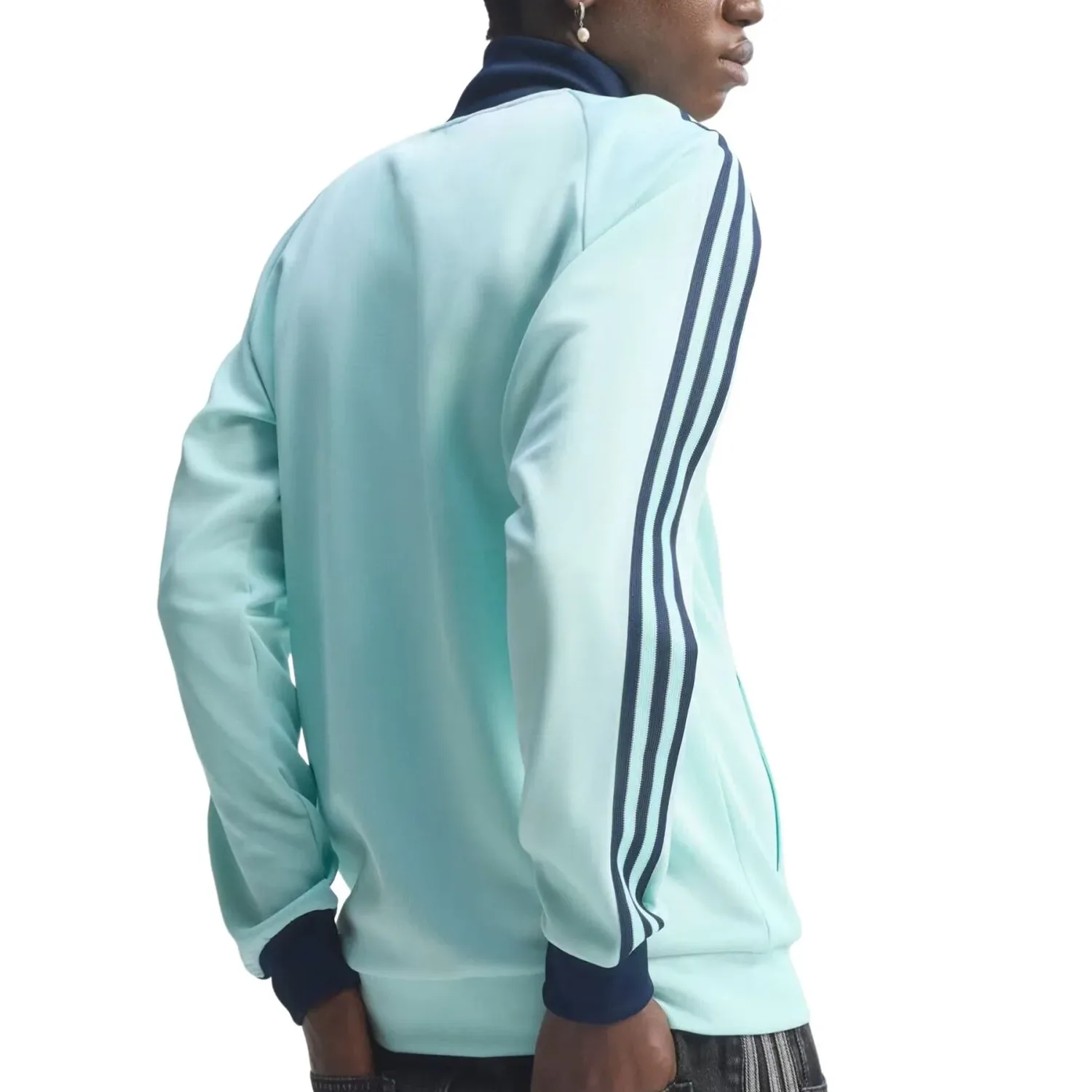 Спортивная футболка Adidas Germany Originals 'Semi Flash Aqua', зеленый — фото 2