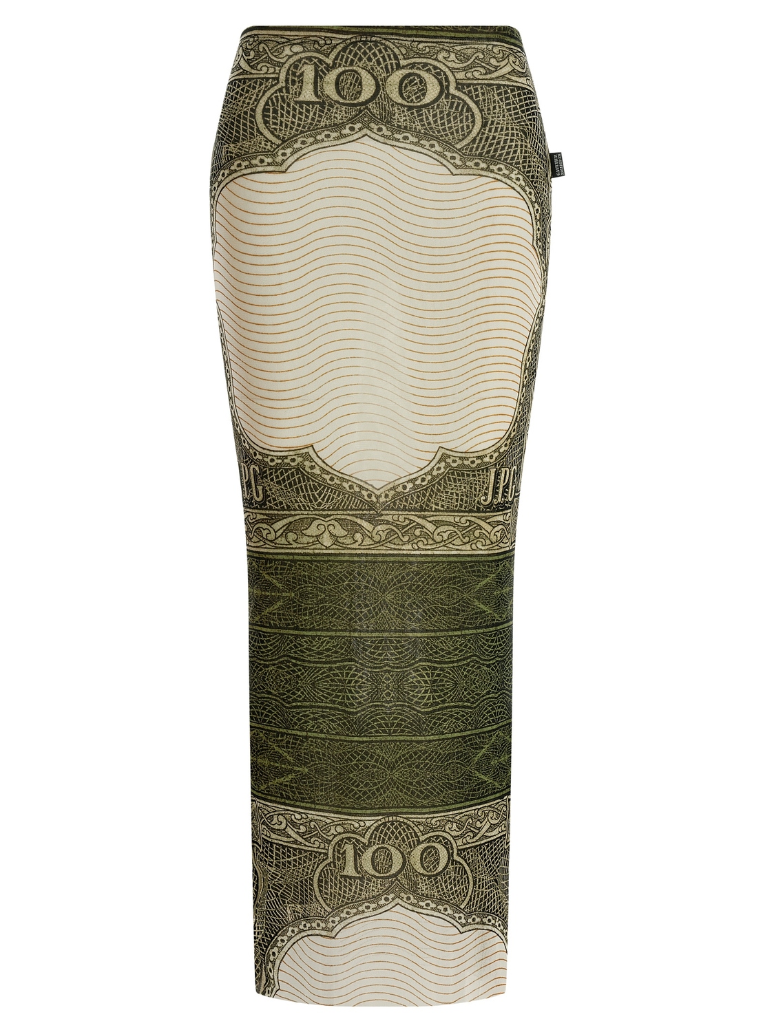 

Юбка «Переиздание - Зеленая картушь» Jean Paul Gaultier, мультиколор