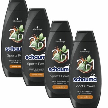 

Schauma Sports Power Fresh с эвкалиптом 1600мл, Shampoo