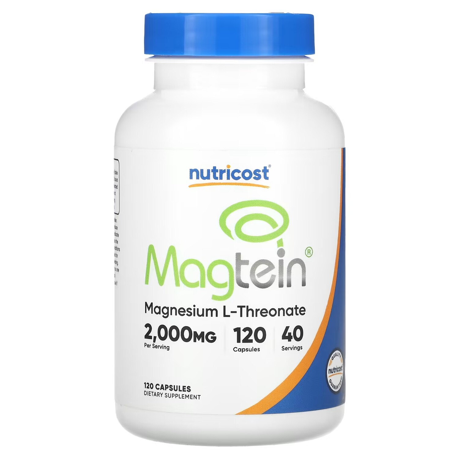 

Магтеин Nutricost 2000 мг, 120 капсул (666 мг в капсуле)